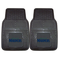 MLB - Seattle Mariners Heavy Duty Car Mat Set - 2 Pieces