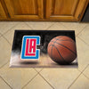 NBA - Los Angeles Clippers Rubber Scraper Door Mat