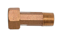 Legend 1/2 in. MNPT X 1/2 in. D AWWA Bronze Meter Coupling