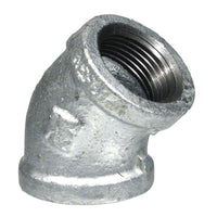 STZ Industries 3 in. FIP each X 3 in. D FIP Galvanized Malleable Iron Elbow