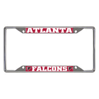 NFL - Atlanta Falcons Metal License Plate Frame