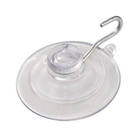 Hillman OOK Clear Plastic Hanging Hooks 3 pk 5 lb.