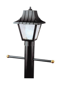 Westinghouse Matte Black Switch Incandescent Lantern Fixture