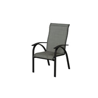 Living Accents Roscoe Black Steel Frame Sling Chair (Pack of 4)