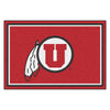 University of Utah 5ft. x 8 ft. Plush Area Rug