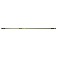 Wooster Sherlock GT Telescoping 12 ft. L X 1 in. D Aluminum/Fiberglass Extension Pole Black/Silver