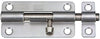 National Hardware Polished Stainless Steel Barrel Bolt (Pack of 3).