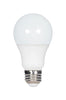 Satco Type-A A19 E26 (Medium) LED Bulb Warm White 75 Watt Equivalence 4 pk