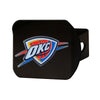 NBA - Oklahoma City Thunder Black Metal Hitch Cover - 3D Color Emblem