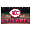 MLB - Cincinnati Reds Rubber Door Mat - 18in. x 30in.