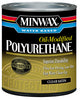 Minwax Satin Clear Water-Based Latex Oil-Modified Polyurethane 1 qt.