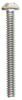 Hillman No. 6-32 X 1-1/4 in. L Combination Round Head Zinc-Plated Steel Machine Screws 100 pk