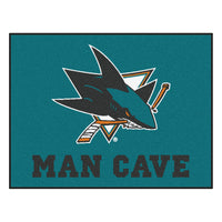 NHL - San Jose Sharks Man Cave Rug - 34 in. x 42.5 in.