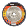 Forney 4-1/2 in. D X 5/8-11 in. Zirconia Aluminum Oxide Flap Disc 60 Grit 1 pc