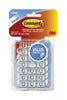 Command Strips 17026CLR-40ES Mini Clear Decorating Clips With CommandÎ“Ã¤Ã³ Adhesive Strips (Pack of 4)