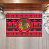 NHL - Chicago Blackhawks Holiday Sweater Rug - 19in. x 30in.