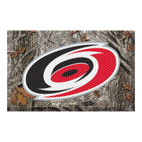 NHL - Carolina Hurricanes Camo Rubber Scraper Door Mat