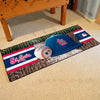 MLB - St. Louis Cardinals Navy Baseball Runner Rug - 30in. x 72in.