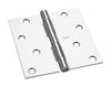 National Hardware 4 in. L Polished Chrome Door Hinge (Pack of 15)