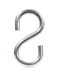 Hampton Medium Zinc-Plated Silver Steel 2.125 in. L S-Hook 55 lb. 1 pk (Pack of 20)