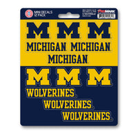 University of Michigan 12 Count Mini Decal Sticker Pack