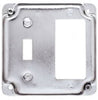 Raco Square Steel 2 gang 4 in. H X 4 in. W Box Cover