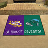 House Divided - LSU / Tulane House Divided Rug