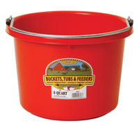 Miller 8 qt Bucket Red