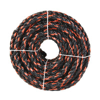 SecureLine Lehigh 1/2 in. D X 50 ft. L Black/Orange Twisted Polypropylene Truck Rope