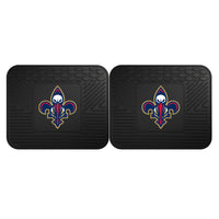 NBA - New Orleans Pelicans Back Seat Car Mats - 2 Piece Set