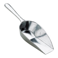 Harold Import Silver Aluminum Flat Bottom Scoop