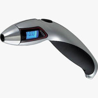 Victor Ergonomic Grip Backlit LED Display Digital Tire Gauge with Replaceable Batteries