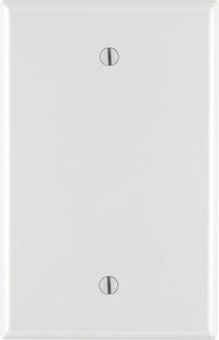 Leviton White 1 gang Nylon Blank Wall Plate 1 pk