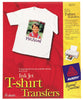 Avery 03271 8-1/2" x 11" Ink Jet Light T-Shirt Transfers 6 Count (Pack of 6)