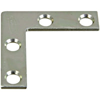 National Hardware Flat Corner Brace Steel (Pack of 40)