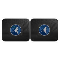 NBA - Minnesota Timberwolves Back Seat Car Mats - 2 Piece Set