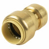 BK Products Proline Push to Connect 3/4 in. PF X 1/2 in. D PF Brass Reducing Coupling