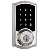 Kwikset SmartKey Satin Nickel Zinc Touch Screen Deadbolt