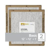 Filtrete 24 in. W X 24 in. H X 1 in. D Synthetic 5 MERV Flat Panel Filter 2 pk (Pack of 24)