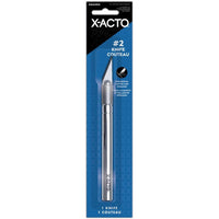 X Acto No. 2 Silver Medium Weight Precision Knife