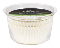 Fox Run 3 in. W Baking Muffin Cups White 50