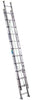 Werner 24 ft. H Aluminum Extension Ladder Type II 225 lb. capacity