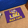 Louisiana State University Man Cave Rug - 19in. x 30in.