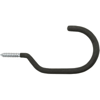 2125BC 3-15/16" Large Bicycle Hook - Black Vinyl