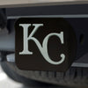 MLB - Kansas City Royals Black Metal Hitch Cover