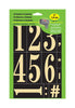 Hy-Ko 3 in. Gold Vinyl Number Set 0-9 Self-Adhesive 1 pk (Pack of 10)