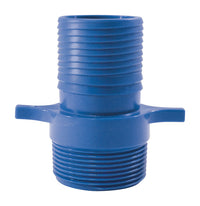 Apollo Blue Twister 1-1/2 in. Insert in to X 1-1/2 in. D MPT Acetal Male Adapter 1 pk