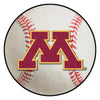 University of Minnesota Baseball Rug - 27in. Diameter