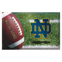 Notre Dame Rubber Scraper Door Mat