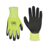 CLC T-Touch Men's Safety Gloves Black/Green M